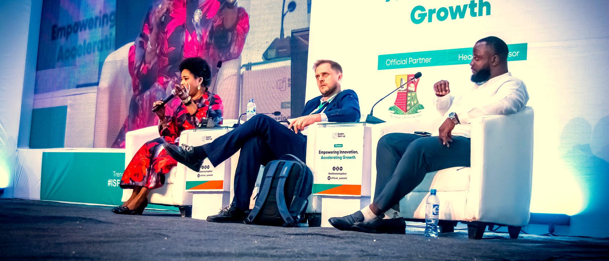 A panel session at ISF Summit 2024, International Conference Centre, Ibadan